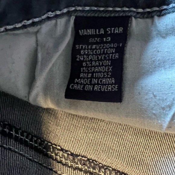 Vanilla Star junior womens 13 skinny high rise jeans - Picture 4 of 4